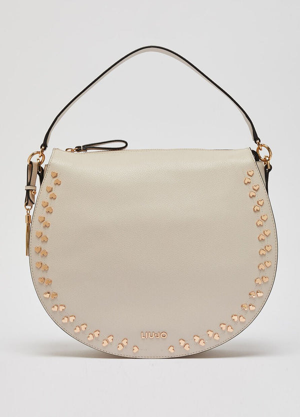 Borsa Donna a mano tonda con borchie Champagne LIU.JO- Francavilla Moda